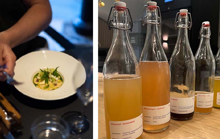 De Nieuwe Winkel : A beverage with winter tarragon 