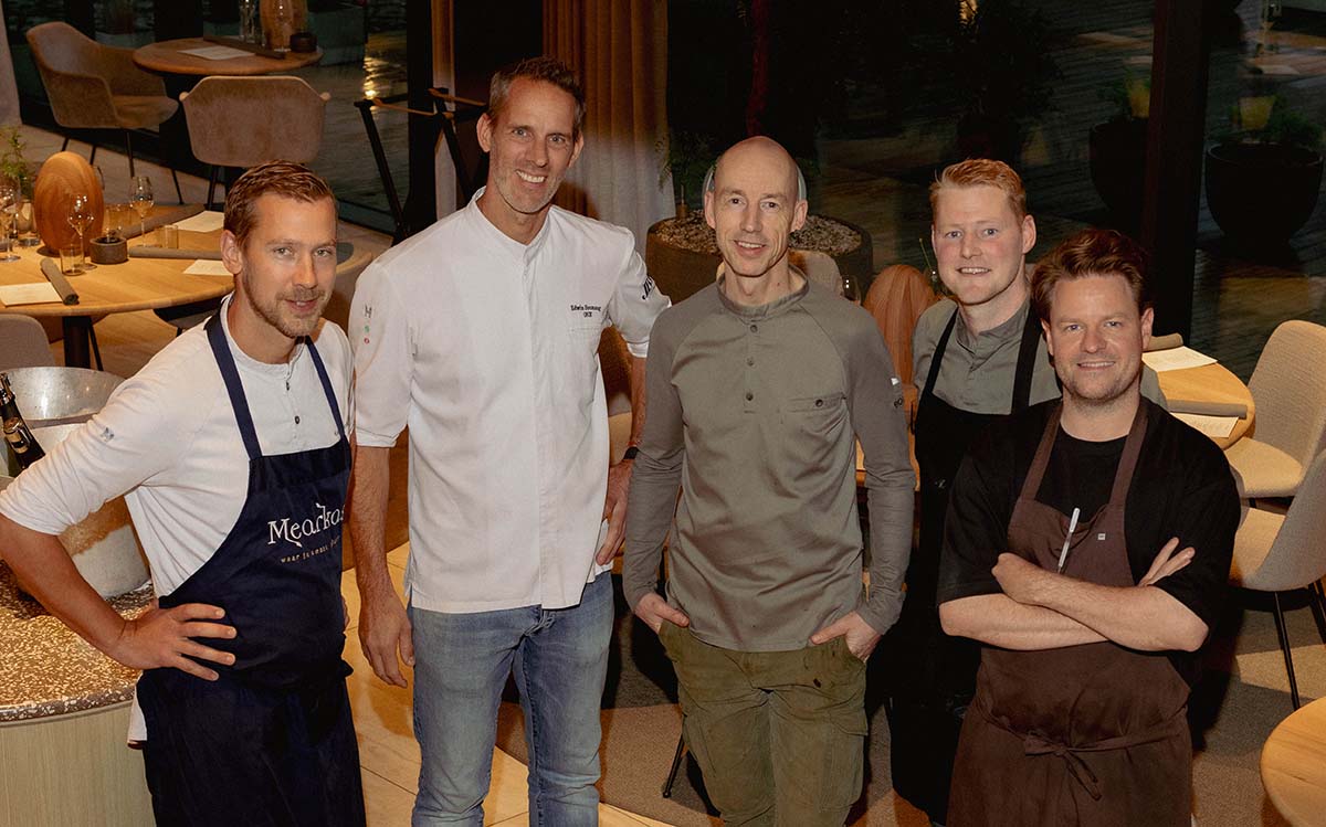 Five ductch pure plant top chefs