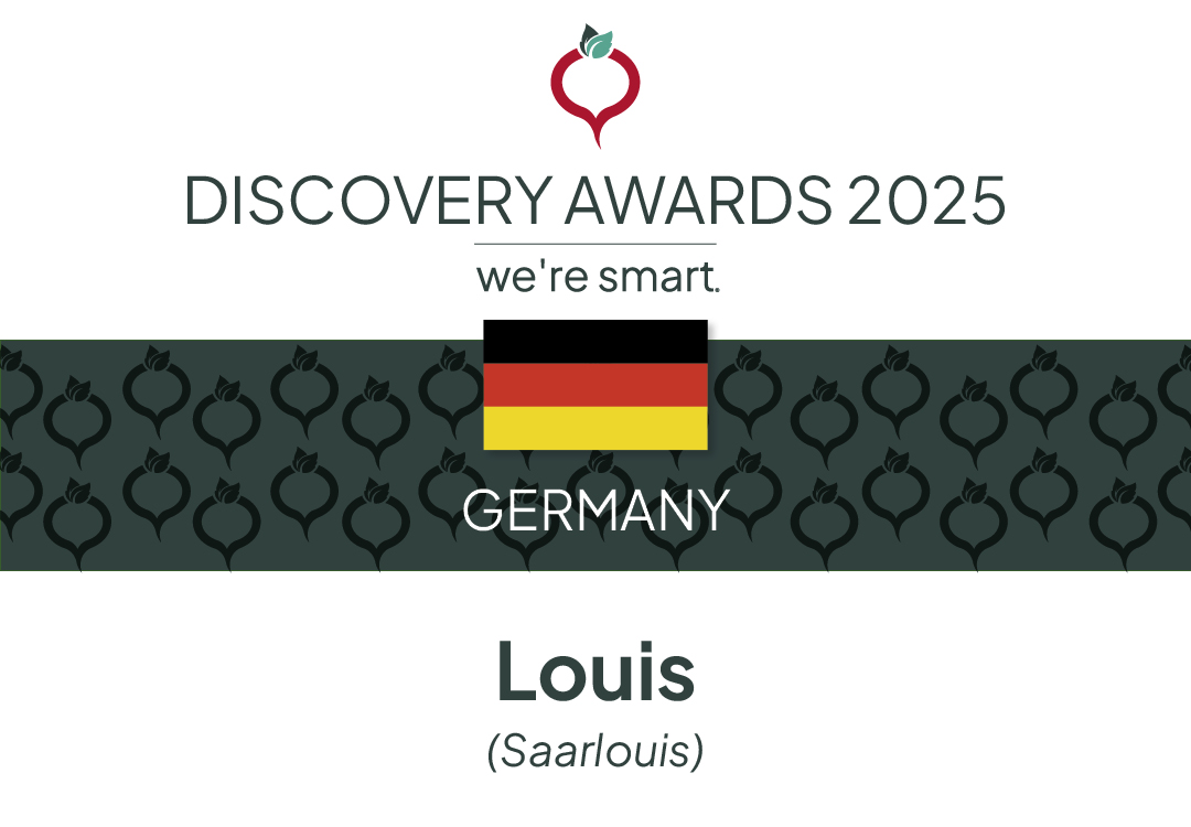 We're Smart Discovery winner 2025 Germany