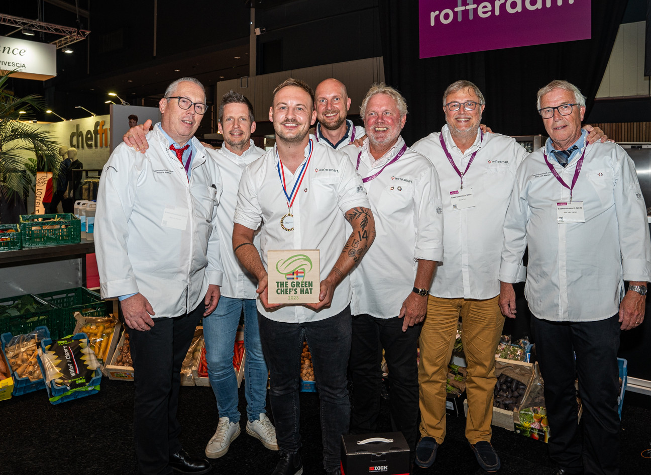 Winnaar Yornie van Dijk - Green Chef's Hat
