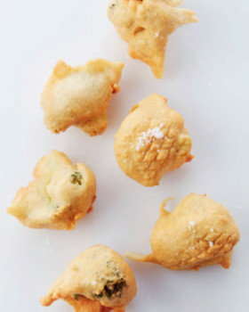 Beignet and “poffertjes"