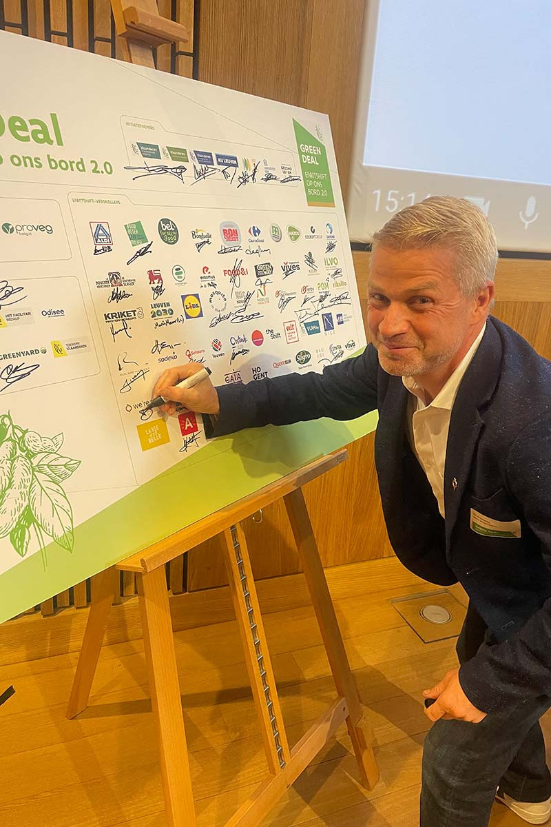 Signing Green Deal 2.0 flanders