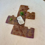 Aubergine puzzle – Aubergine caviar – Natural flavours