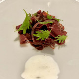 Paprika peel charcuterie marinated with onion