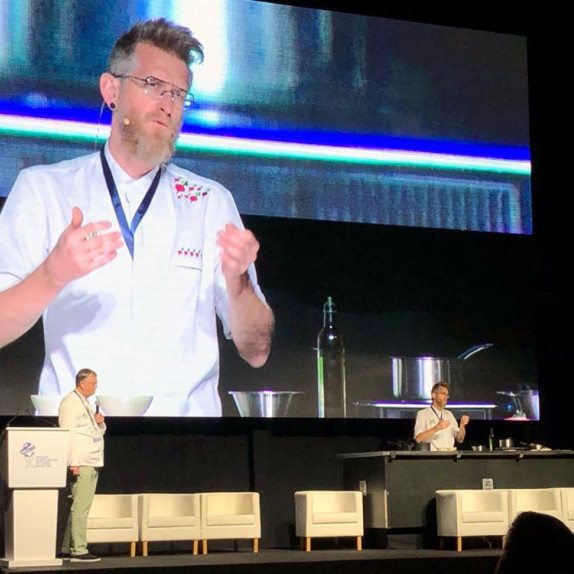 Nicolas Decloedt powered by We're Smart World at Worldchefs Congress