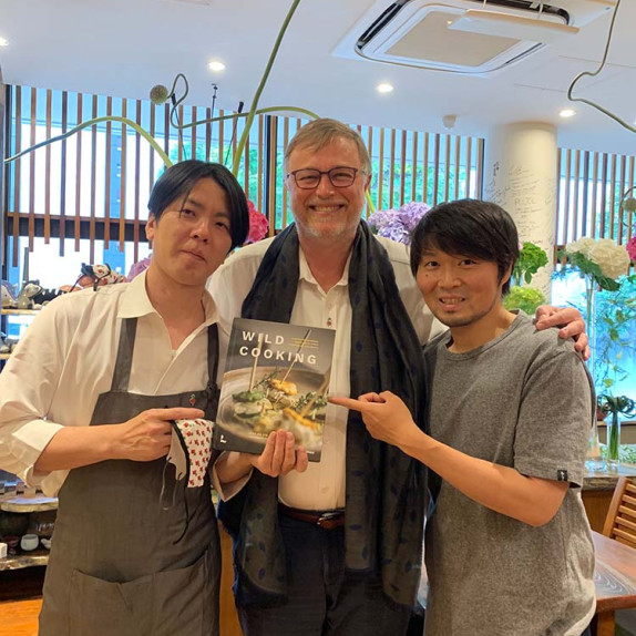 Kanji Kobayashi, Frank Fol and Zaiyu Hasegawa