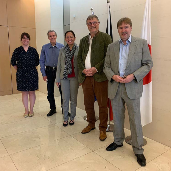 We're Smart at the Belgian Embassy in Tokyo